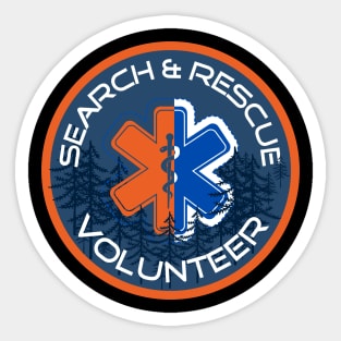 Wilderness Search and Rescue Volunteer Sticker